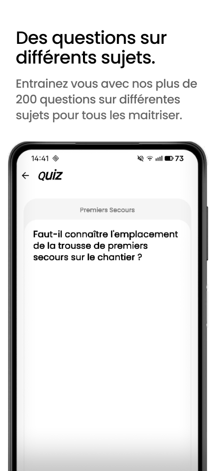 Quiz Premiers Secours
